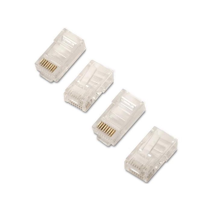 Aisens Conector Rj45 8 Hilos Cat.6 Awg24 10 Unidades