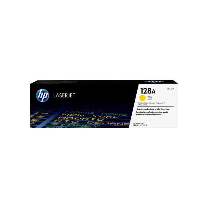 HP 128A Toner HP128A Amarillo (CE322A) 1