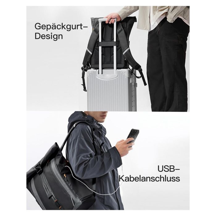 inateck Notebook-Rucksack 15,6" BP01009 black 22-26,8L 6 inateck Notebook-Rucksack 15,6" BP01009 black 22-26,8L 6