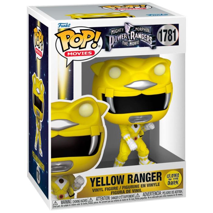 Funko POP Mighty Morphin Power Rangers Yellow Ranger Figura de Vinilo 9cm