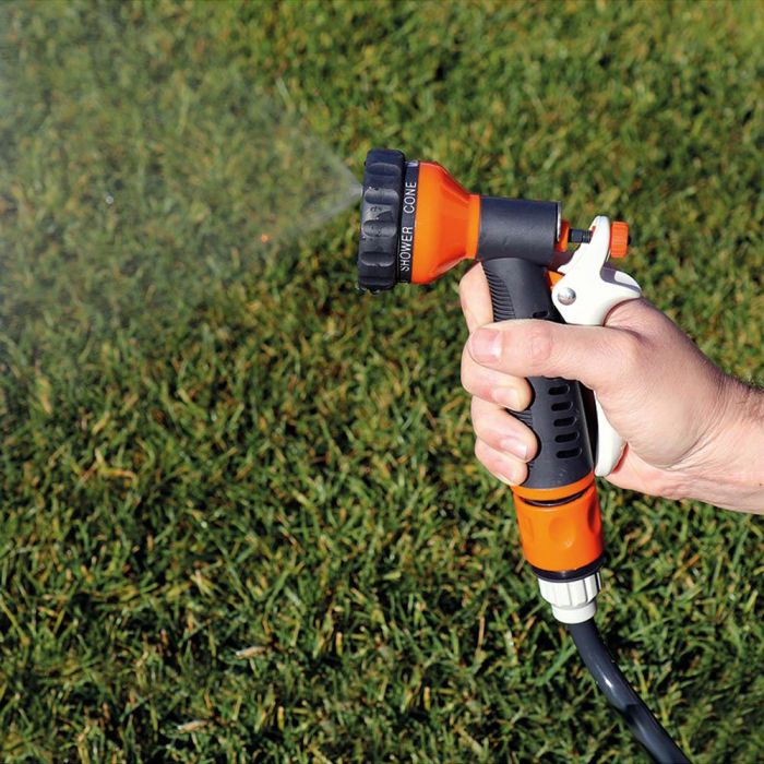 Edm Kit Manguera Espiral Riega Fácil 15 m Ø 9mm (3/8"), Presión Máxima 8 bar, Ideal Terrazas y Balcones 6 Edm Kit Manguera Espiral Riega Fácil 15 m Ø 9mm (3/8"), Presión Máxima 8 bar, Ideal Terrazas y Balcones 6