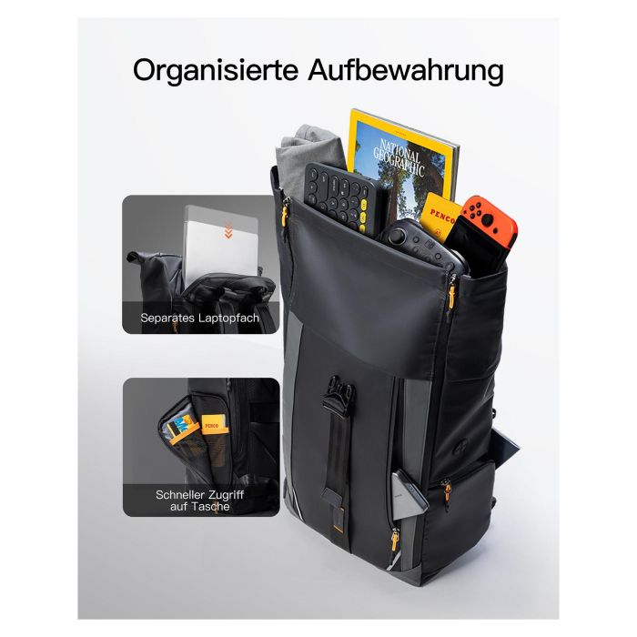 inateck Notebook-Rucksack 15,6" BP01009 black 22-26,8L 4 inateck Notebook-Rucksack 15,6" BP01009 black 22-26,8L 4