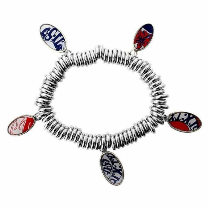 Pulsera Mujer Miss Sixty SMDD03 Azul Naranja Acero (16 cm) Pulsera Mujer Miss Sixty SMDD03 Azul Naranja Acero (16 cm)