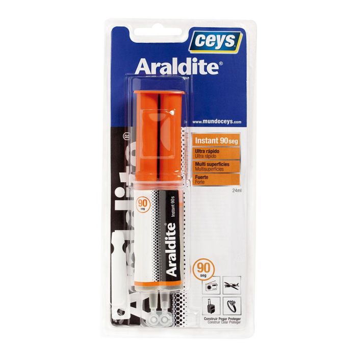 Araldite Rapido 90 segundos jeringa 24 ml 510401