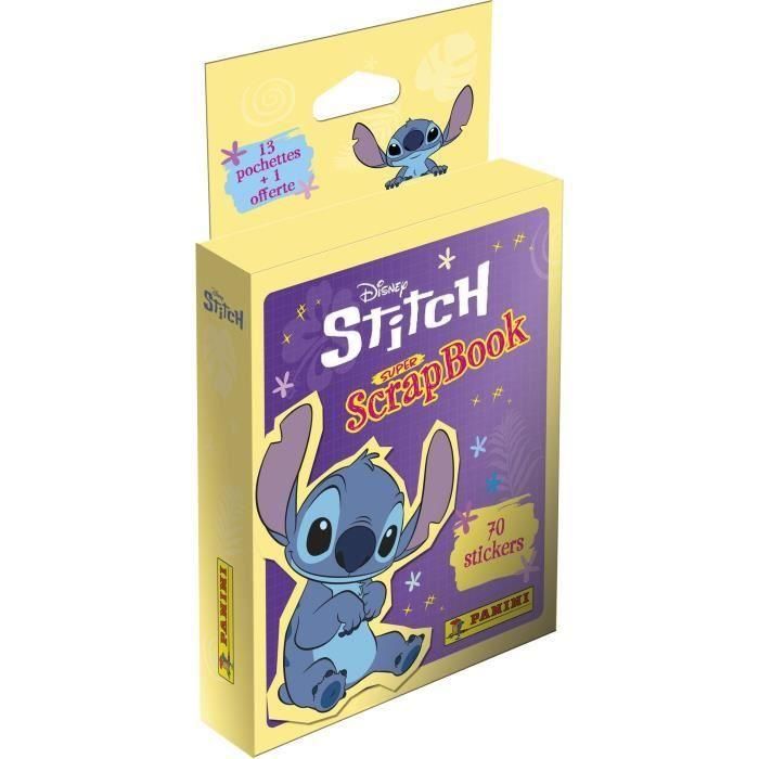 Panini PAN8051708025965 Blíster 13 Fundas + 1 Regalo My Super Scrapbook Stitch 2 para 70 Pegatinas 2 Panini PAN8051708025965 Blíster 13 Fundas + 1 Regalo My Super Scrapbook Stitch 2 para 70 Pegatinas 2