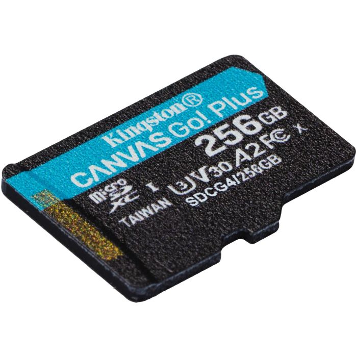 Tarjeta de Memoria Micro SD con Adaptador Kingston SDCG4/256GB 256 GB 3