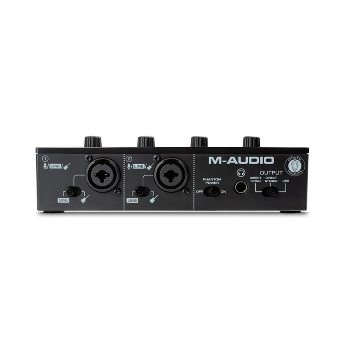 MAUDIO M-Track Duo Interfaz de Audio Portátil 16cm Ancho 10cm Alto 23cm Largo 2