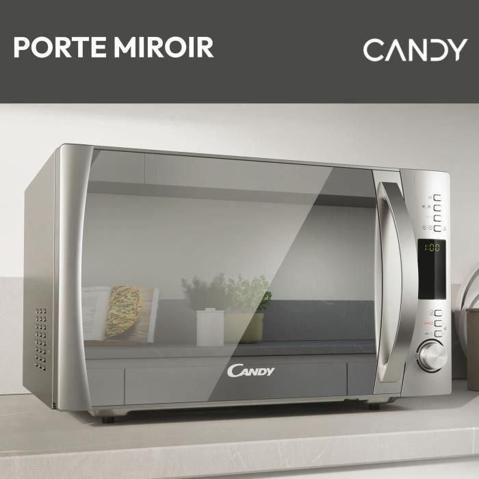CBWM30DS Microondas Grill - 30L -MO 900W - Plato giratorio 31,5cm Función Silencio - Función Express EcoCooking - Puerta espejo 5 CBWM30DS Microondas Grill - 30L -MO 900W - Plato giratorio 31,5cm Función Silencio - Función Express EcoCooking - Puerta espejo 5