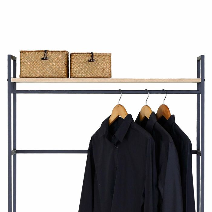 Armario Max Home Acero Melamina Aglomerado 83 x 167 x 39 cm 4 Armario Max Home Acero Melamina Aglomerado 83 x 167 x 39 cm 4