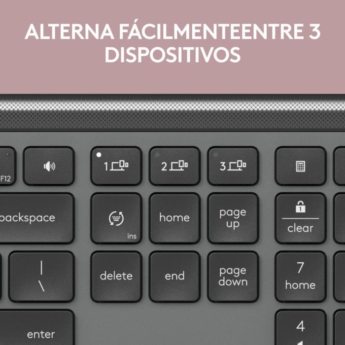 Teclado y Ratón Logitech MK950 Grafito Español QWERTY 7