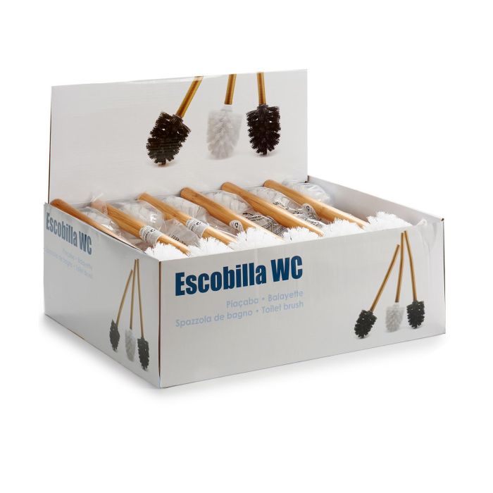 Escobilla Bambu Blanca Berilo 8X35CM (24 Unidades) 2 Escobilla Bambu Blanca Berilo 8X35CM (24 Unidades) 2