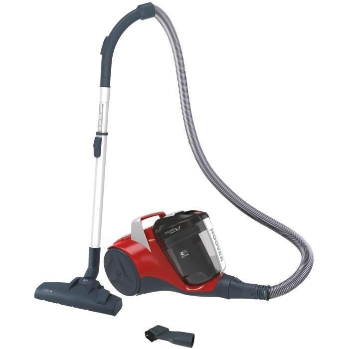 Aspiradora de trineo sin bolsa - HOOVER BR25HM - 700 W - 2 L - Roja 0 Aspiradora de trineo sin bolsa - HOOVER BR25HM - 700 W - 2 L - Roja 0