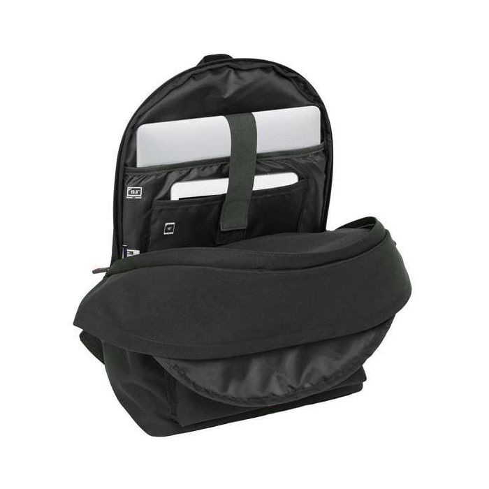 Mochila doble para portatil 15,6"+usb el ganso basics "black" 31x44x18 cm 4