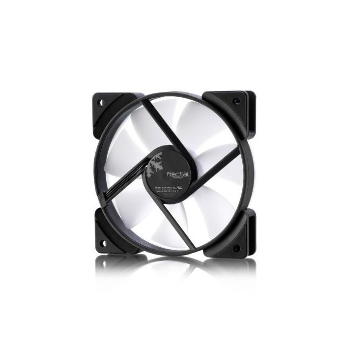 Fractal Design Prisma AL-12 PWM 3P Carcasa del ordenador Ventilador 12 cm Negro, Blanco 1 pieza(s) 10