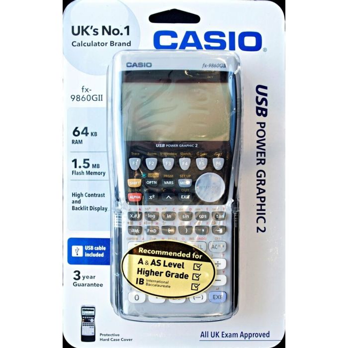 Calculadora Casio FX-9860GII (Reacondicionado A+) 2 Calculadora Casio FX-9860GII (Reacondicionado A+) 2