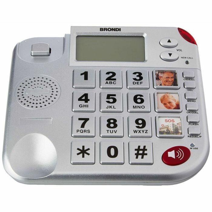 Teléfono Fijo para Mayores Super Bravo Plus (Reacondicionado A+) 1 Teléfono Fijo para Mayores Super Bravo Plus (Reacondicionado A+) 1