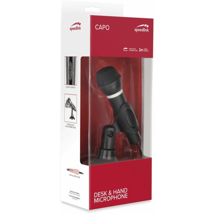 Micrófono Speedlink Capo (Reacondicionado A+) 3 Micrófono Speedlink Capo (Reacondicionado A+) 3