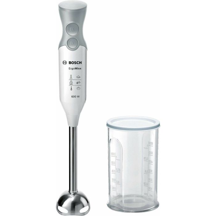 Batidora de Mano BOSCH MSM66110 600W Blanco Gris 600 W 8 Batidora de Mano BOSCH MSM66110 600W Blanco Gris 600 W 8