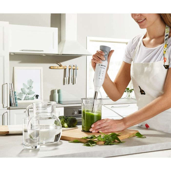 Batidora de Mano BOSCH MSM66110 600W Blanco Gris 600 W 2 Batidora de Mano BOSCH MSM66110 600W Blanco Gris 600 W 2