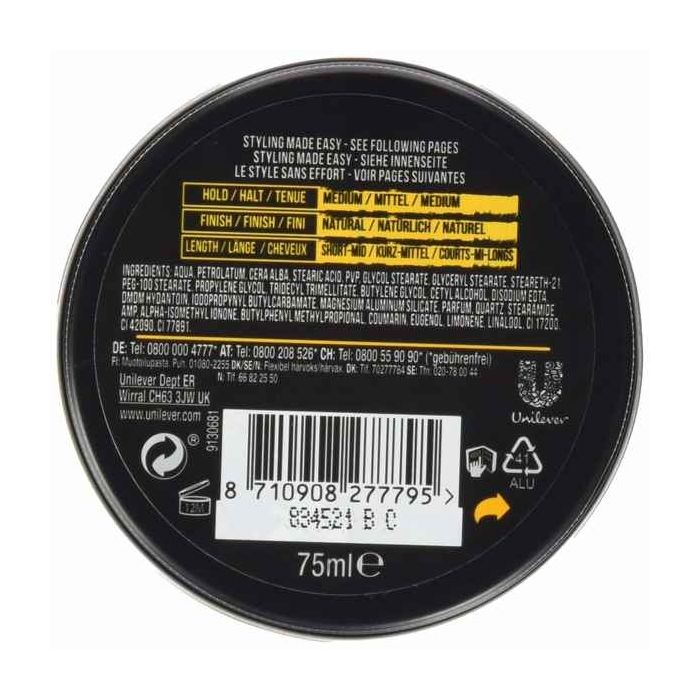 Crema de Peinado Axe Casual Look Urban Flexible (6 x 75 ml) (Reacondicionado A+) 2 Crema de Peinado Axe Casual Look Urban Flexible (6 x 75 ml) (Reacondicionado A+) 2