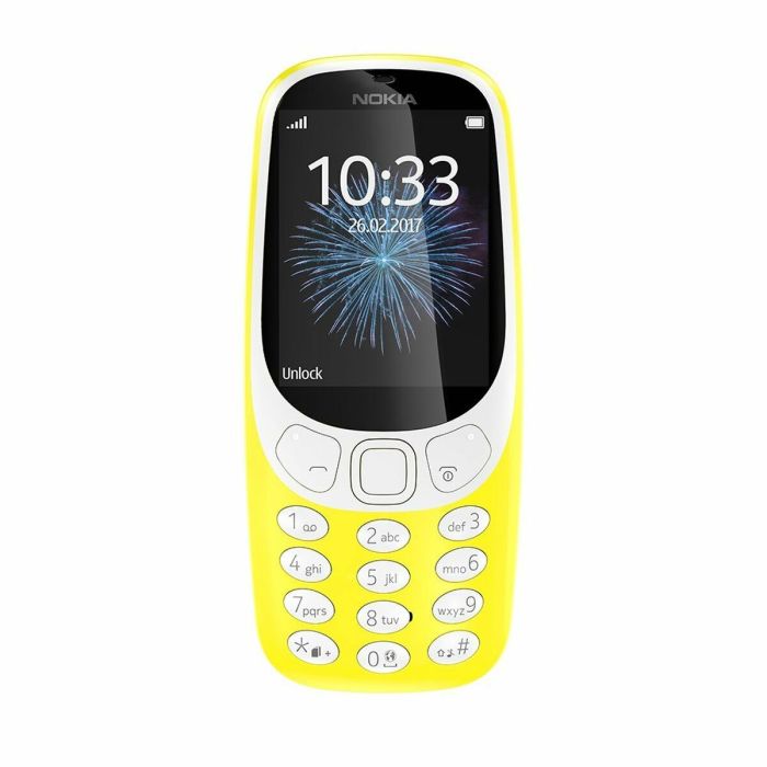 Teléfono Móvil Nokia 3310 2.4" (Reacondicionado A+) Teléfono Móvil Nokia 3310 2.4" (Reacondicionado A+)