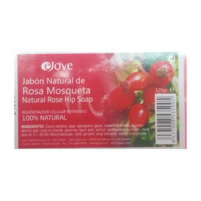 Jabón de Manos Rosa Mosqueta Ejove EJ048 (Reacondicionado A+) 1
