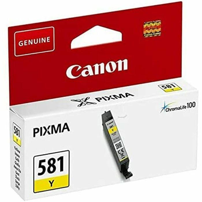 Cartucho de Tinta Original Canon Pixma CLI-581Y Amarillo (Reacondicionado A+) 2