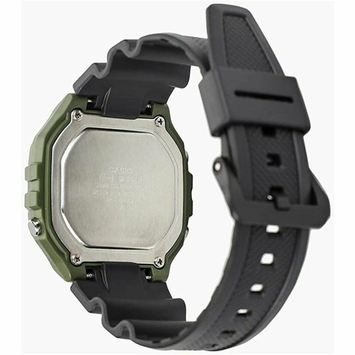 Reloj Hombre Casio W-218H-3AVEF Negro Verde 1