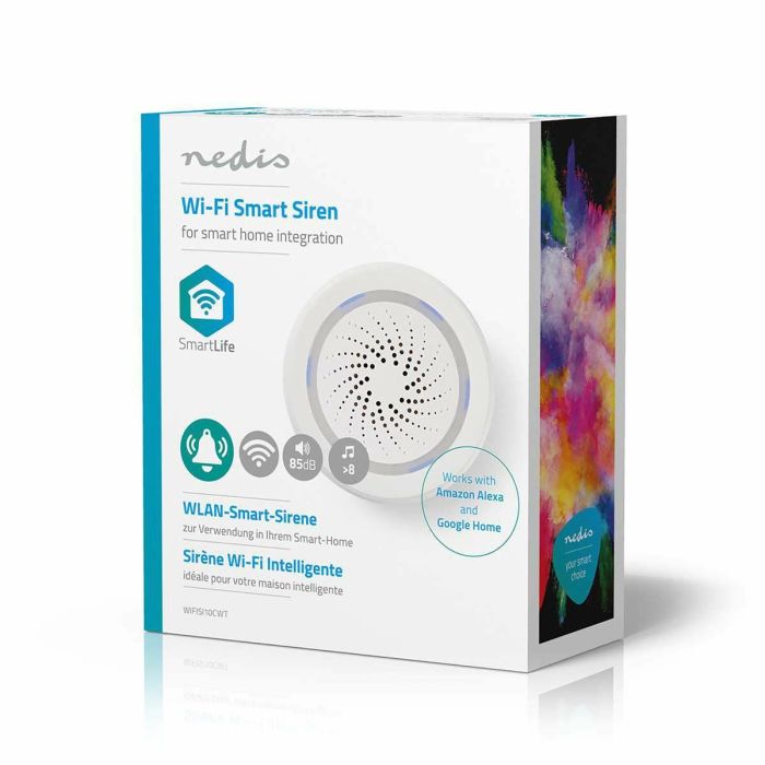 Sistema de Alarma Nedis WIFISI10CWT (Reacondicionado A+) 2 Sistema de Alarma Nedis WIFISI10CWT (Reacondicionado A+) 2