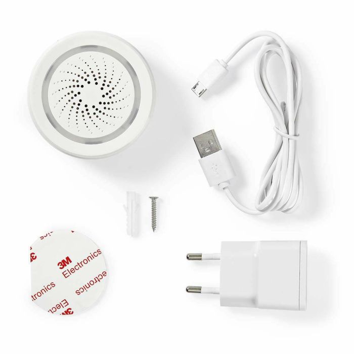 Sistema de Alarma Nedis WIFISI10CWT (Reacondicionado A+) 1 Sistema de Alarma Nedis WIFISI10CWT (Reacondicionado A+) 1