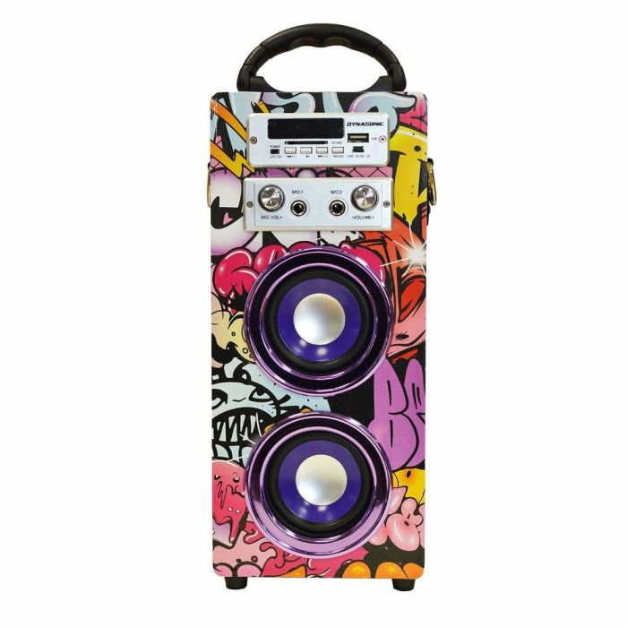 Altavoz Bluetooth con Micrófono Karaoke Dynasonic 025 (Reacondicionado A+) 1 Altavoz Bluetooth con Micrófono Karaoke Dynasonic 025 (Reacondicionado A+) 1