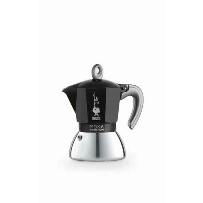Cafetera Italiana Bialetti Moka Negro Aluminio Cafetera Italiana Bialetti Moka Negro Aluminio