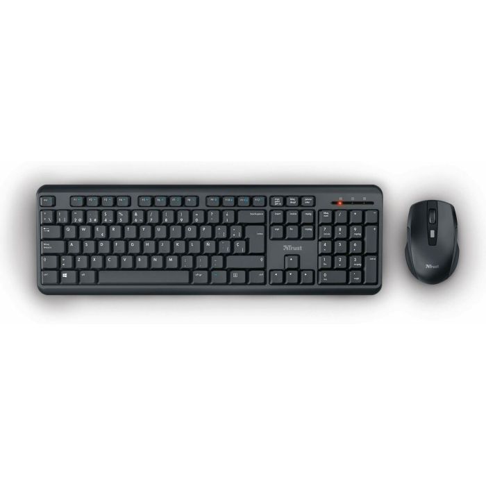 Teclado y Ratón Inalámbrico Trust Ymo Qwerty Español 1 Teclado y Ratón Inalámbrico Trust Ymo Qwerty Español 1