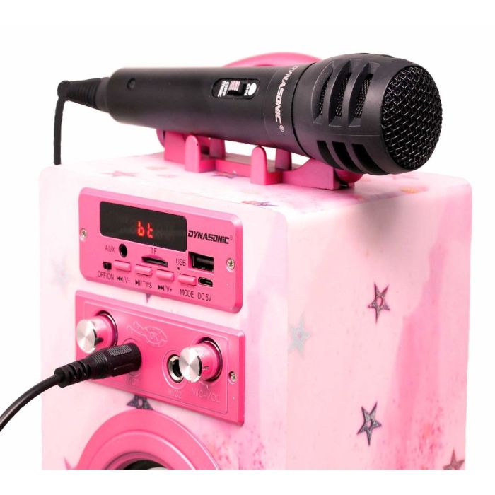Altavoz Bluetooth Portátil Dynasonic Rosa (Reacondicionado A+) 3 Altavoz Bluetooth Portátil Dynasonic Rosa (Reacondicionado A+) 3