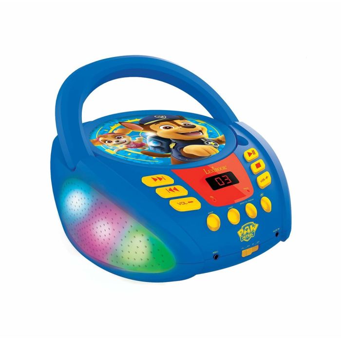 Reproductor de CD Bluetooth Paw Patrol con efectos de luz