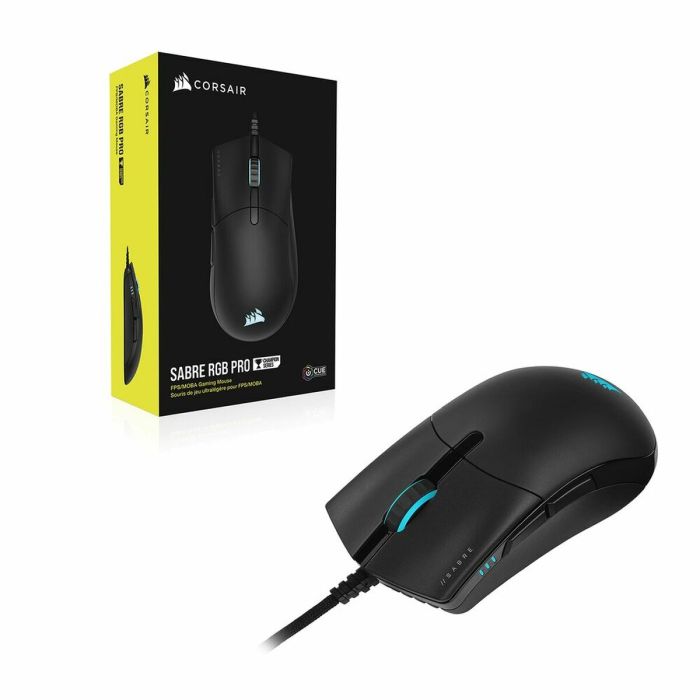 Ratón Gaming Corsair SABRE RGB PRO 18000 dpi 1 Ratón Gaming Corsair SABRE RGB PRO 18000 dpi 1