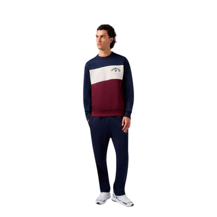 Sudadera sin Capucha Hombre Champion Icons Plus Azul marino M 2
