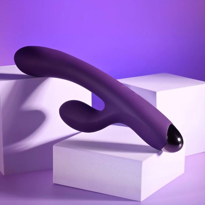 Vibrador Doble Estimulación Evolved Playboy Morado Púrpura 2