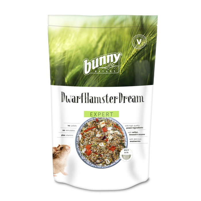 Bunny Nature Alimento Sueño Expert Hamster Enano 500 gr