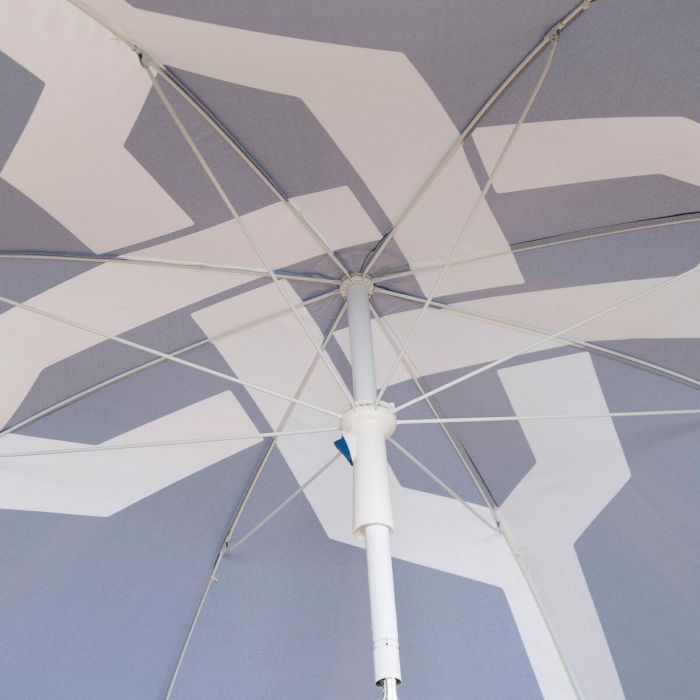 Sombrilla de playa Aktive 200 x 205 x 200 cm (6 Unidades) 2 Sombrilla de playa Aktive 200 x 205 x 200 cm (6 Unidades) 2