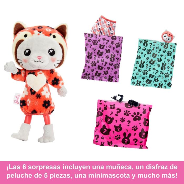 Muñeca Barbie Chelsea Cutie Reveal Gato Panda Hrk28 Mattel 2