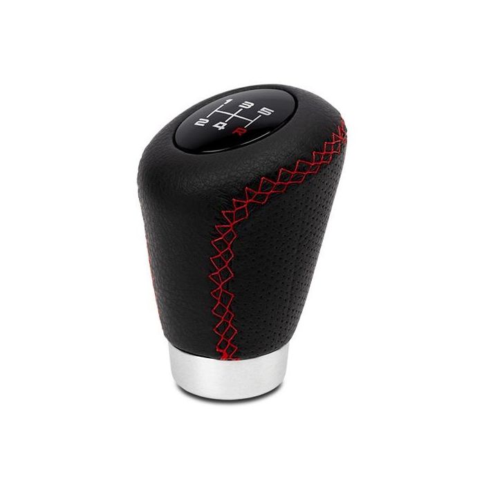 Pomo Sport Piel Perforada Negro-Rojo POM30172 Pomo Sport Piel Perforada Negro-Rojo POM30172