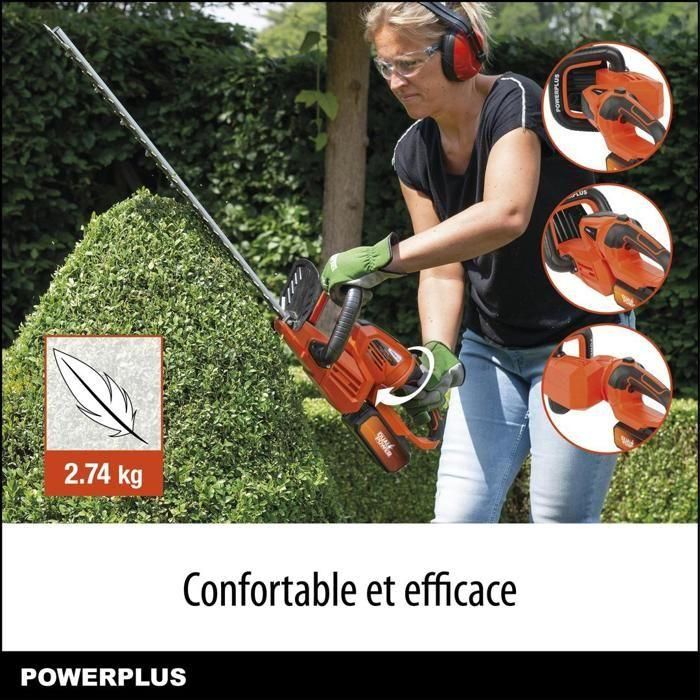 Tamaño de altura de potencia dual POWDPG7536 - 40 V Batería, sin batería o cargador, cuchilla de 670 mm, desviación de 22 mm 4 Tamaño de altura de potencia dual POWDPG7536 - 40 V Batería, sin batería o cargador, cuchilla de 670 mm, desviación de 22 mm 4