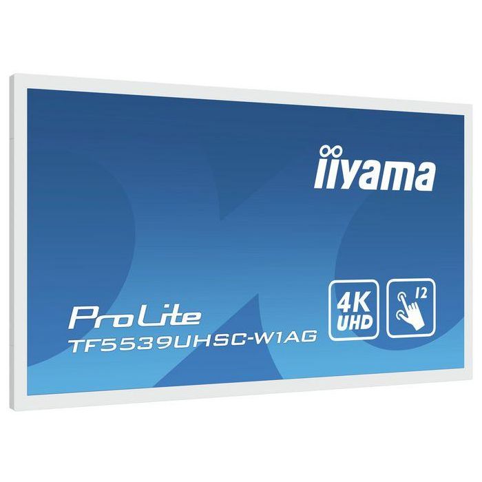 Iiyama TF5539UHSC-W1AG Monitor táctil 55" 4K Ultra HD Multi-touch Multi-usuario Blanco 5 Iiyama TF5539UHSC-W1AG Monitor táctil 55" 4K Ultra HD Multi-touch Multi-usuario Blanco 5
