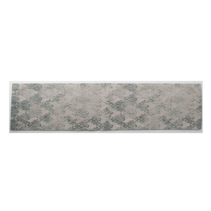 Alfombra Arabe DKD Home Decor Azul Blanco 240 x 1 x 60 cm