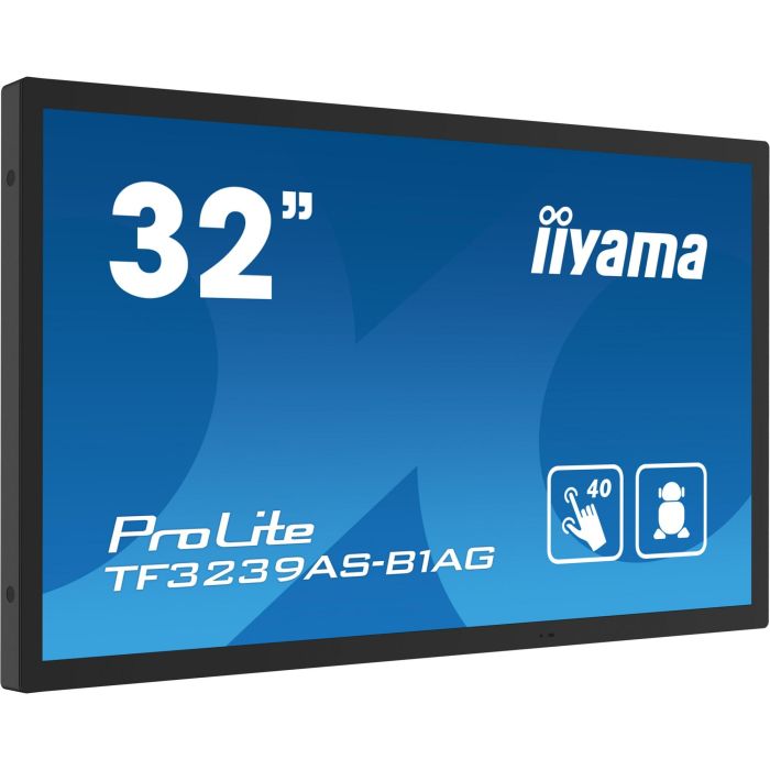 IIYAMA TF3239AS-B1AG Monitor Táctil 31.5" LED IPS Full HD 1920x1080 M-Touch Android 11 HDMI DisplayPort USB 13