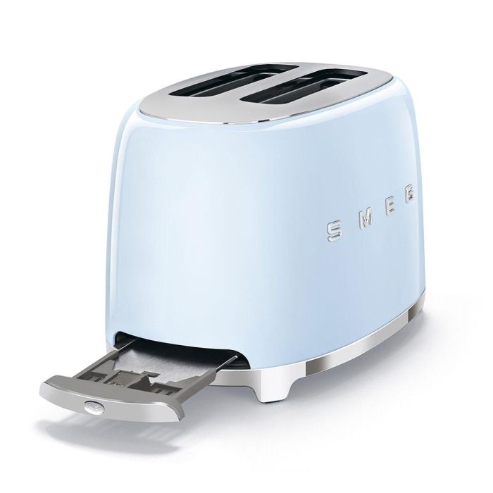 Tostadora Smeg TSF01PBEU Acero Inoxidable Vintage Azul Años 50 950 W 1 Tostadora Smeg TSF01PBEU Acero Inoxidable Vintage Azul Años 50 950 W 1
