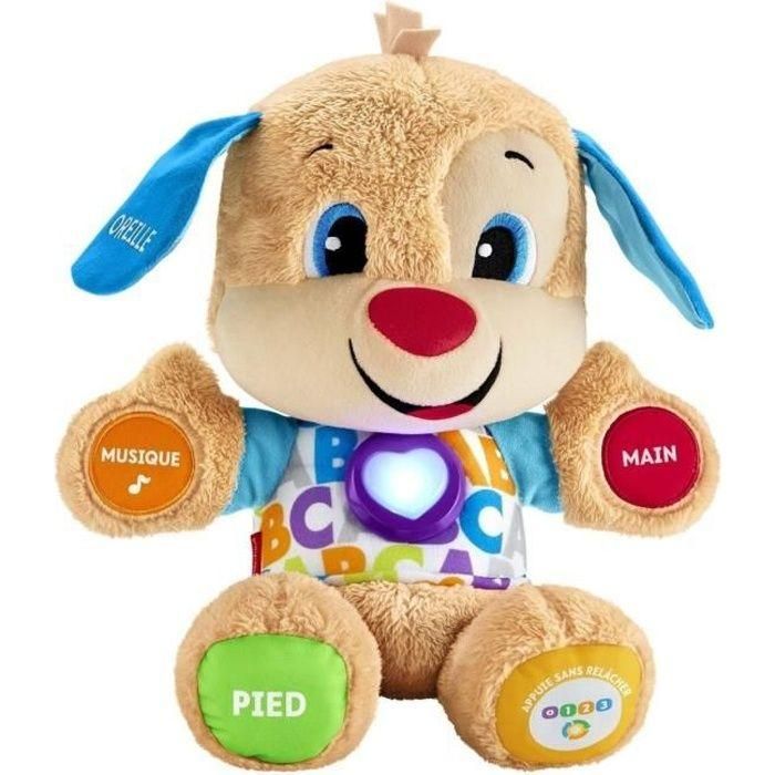 PRECIO DE PESCADOR - Cachorro - Peluche de aprendizaje progresivo - 6 meses y + PRECIO DE PESCADOR - Cachorro - Peluche de aprendizaje progresivo - 6 meses y +