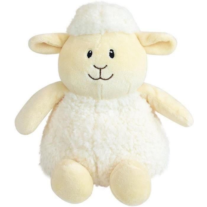 Peluche botella de agua caliente de oveja JEMINI - Para calentar en el microondas microperlas de arcilla +/- 19 cm 1 Peluche botella de agua caliente de oveja JEMINI - Para calentar en el microondas microperlas de arcilla +/- 19 cm 1