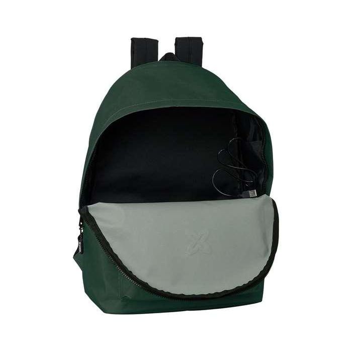 Safta Mochila Doble para Portátil 15,6"+USB Munich Básicos Verde 31x44x18 cm 3 Safta Mochila Doble para Portátil 15,6"+USB Munich Básicos Verde 31x44x18 cm 3